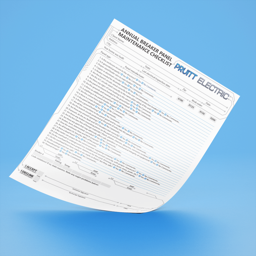 Pruitt checklist